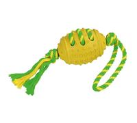 Kerbl Pet Ballon Football et sa Corde Caoutchouc/Coton, 42cm