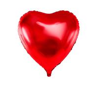 Ballon géant aluminium cœur rouge 73 cm