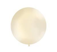 Ballon géant en latex de 91,4 cm (jusqu'à 1 mètre), ballons jumbo pour mariage (crème pastel)