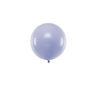Ballon géant en latex, Lilas, Lilas clair pastel, 60 cm, 1 pièc.