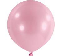 Ballon géant en latex, rose, rose pâle pastel, 1m, 1pc.