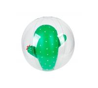 Ballon Gonflable ø41 cm pour Piscine & Plage, Accessoire d'Eau - Design Cactus