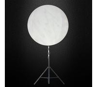 Ballon gonflable à LED avec trépied, 3 W 6 000 K, éclairage blanc de 1,5 m, kit de support de ballon gonflable avec souffleur d'air et trépied pour publicité de mariage
