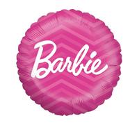 Ballon gonflable Barbie rose rond Ø 45 cm