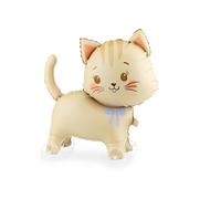 Ballon gonflable « Chat sur roues », 61 x 65 cm (à remplir avec de l'air)