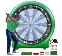 Ballon Gonflable de Football Dart Board, Planche de Fléchettes Géante, Jeu de Tir avec Pompe pour Golf et Lancer