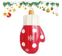 Ballon gonflable de Noël | Grand pendentif en PVC pour arbre - pour atmosphère pour intérieur extérieur, jardin, terrasse, fête, vitrines pelouse intérieure et extérieure pour fêtes