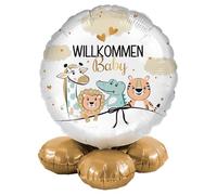 Ballon gonflable de qualité supérieure - Ballon géant en aluminium - 45 cm - Convient pour l'hélium - Décoration de fête Riethmüller