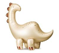 Ballon gonflable en forme de brontosaure debout XXL - Ballon géant dinosaure (91 x 85 cm) - Dinosaure autoportant à gonfler à l'air - Décoration d'anniversaire d'enfant de qualité supérieure garçon et