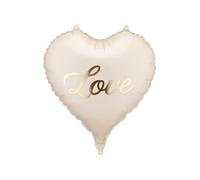 Ballon gonflable en forme de cœur avec inscription « Love » de 35 cm - Ballon à l'hélium ou à air - Ballon en plastique pour occasions spéciales, fêtes, fêtes d'anniversaire - Ballon pour fêtes