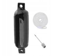 Ballon Gonflable Fender, Noir Avec Corde Blanche