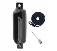 Ballon Gonflable Fender, Noir, Avec Corde Noire