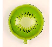 Ballon gonflable Food, design kiwi, environ 45 x 51 cm - Parfait pour les fêtes d'anniversaire, les fêtes d'été, les événements à thème tropical, les décorations, les chambres d'enfants, les cadeaux,