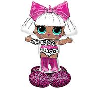 Ballon gonflable gonflable LOL Glam Diva Birthday Airloonz