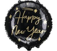 Ballon gonflable Happy New Year Décoration Nouvel An Ballon Nouvel An Décoration Ballon Nouvel An Ballon noir étoile Happy New Year