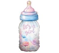 Ballon gonflable pour bébé « Gender Reveal its a Girl »