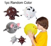 Ballon Gonflable Pour Enfants, Jouet Animal Amusant, Soulage L'Anxiété, Le Stress, Cadeau De Fête, Nouveauté, Éléphant C8b2