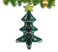 Ballon gonflable pour sapin de Noël | Décoration extérieure gonflable pour sapin de Noël, décoration réaliste anti-fuite pour fête, balcon, salon, jardin, terrasse, pelouse, cour
