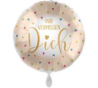 Ballon Gonflable « Wir Vermissen Dich » - Fabriqué En Union Européenne