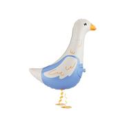 Ballon gonflable XL - Oie - Walking - Décoration de fête - Anniversaire d'enfant - Ferme - Dimensions : 47,5 x 69,5 cm