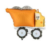 Ballon gonflable XL pour camion, camion, véhicule, chantier de construction, décoration d'anniversaire d'enfant, cadeau d'anniversaire, pour garçon, ballon gonflable à l'hélium