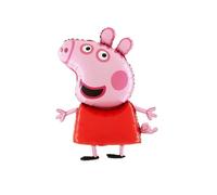 Ballon en aluminium de personnage géant de Peppa de taille géante de 37 pouces - ballons de fête d'enfants