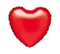 Ballon Karaloon cœur géant rouge en feuille aluminisée