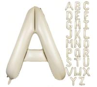 Ballon lettre de 40 pouces pour décoration de fête d'anniversaire, de remise de diplôme, du nouvel an et d'anniversaire. Alphabet A B C D E F G H I J K L M N O P Q R S T U V W X Y Z pour la remise de