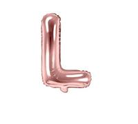 Ballon Lettre - SKYLANTERN - L - Rose Champagne - 35cm - Aluminium - Hélium