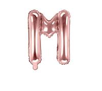 Ballon Lettre - SKYLANTERN - M - Rose Champagne 35cm - Aluminium - Hélium
