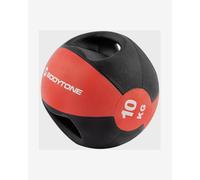 Ballon médicinal avec poignée Bodytone 10 kg rouge noir