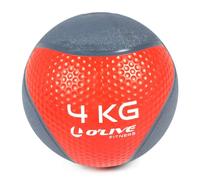 Ballon médicinal d’entraînement O'live Fitness Rouge 4 kg