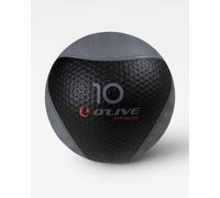 Ballon médicinal O'LIVE Fitness 10 kg noir gris