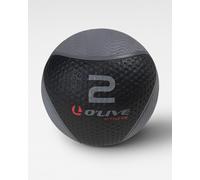 Ballon médicinal O'LIVE Fitness 2 kg noir