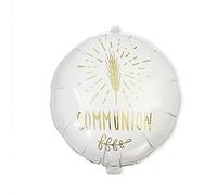 Ballon Métallique - Communion 35 cm