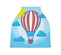 Ballon Mignon Housse de Canopée pour Poussette,Siège de Voiture pour Bébé Dais Siège Auto Couverture D'Allaitement Pare-Soleil Respirant Extensible pour Bébé