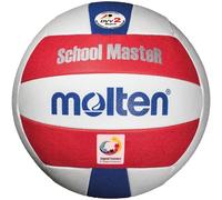 Ballon Molten School Master Beach Volleyball Rouge Taille 5