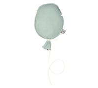 Ballon mural gaze coton vert de gris