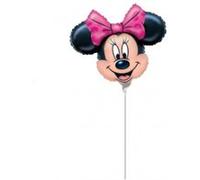 Ballon mylar 28 cm Minnie vert G