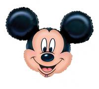 Ballon Mylar - Mickey - 69 x 53 cm - Hélium - Décoration d'anniversaire - Mixte