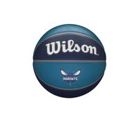 Wilson Ballon de basket NBA Team Tribute Charlotte Hornets extérieur caoutchouc Taille 7