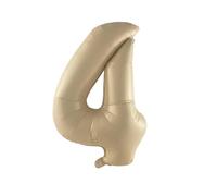 Ballon numérique en aluminium de 81 cm - Décoration numéro 4