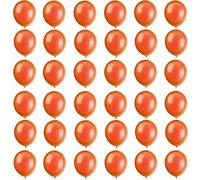 Ballon Orange,36 Pièces 10 Pouces Ballons de Baudruche,Ballon Anniversaire,Ballons Orange en Latex Mat Helium Gonflable de Fete,Mariage,Baby Shower,Anniversaire Decoration pour Femmes Garçons