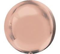 ballon orbz 40cm cuivre - amscan 3618101 Orange G