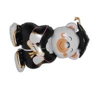 Ballon Ours Docteur Debout 45 Pouces Marron en Film Aluminium
