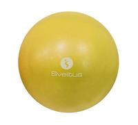 Ballon pédagogique SVELTUS jaune Ø22/24 cm pour renforcement musculaire et gymnastique douce