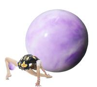 Ballon Pilates - Ballon D'exercice De Yoga En PVC 18 Cm Pour Entraînement À La Stabilité | Pompe À Air Comprenant L'énergie Nu ire, Petit Équipement De Fitness Pour Studios De Danse, Gymnases, Jard