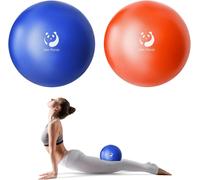 Ballon Pilates Petite,23 Cm Anti-Slip Ballon De Gymnastique Avec Paille De Gonflage,Soft Yoga Ball Équilibre Pour Seniors Thérapie,Fitness,Entraînement À L'équilibre.[K860]