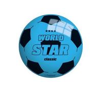Ballon Plastique World Star Classic 22 Cm Enfant - Coloris Bleu - Jeux De Balle, Sport, Football - Livre Gonfle