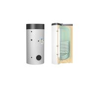 Ballon préparateur ECS 300 L pour PAC et solaire avec échangeur - - PECS03PDC1STHE